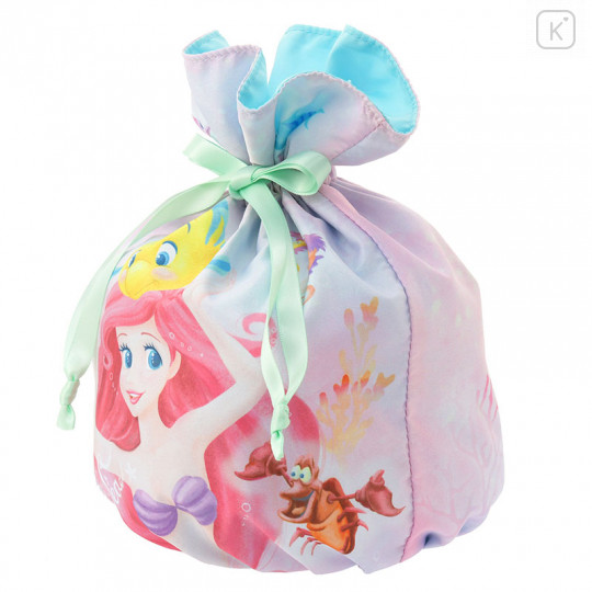 Japan Disney Store Drawstring Bag - Princess Mermaid Ariel - 2