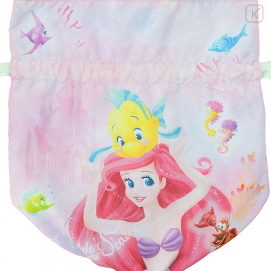 Japan Disney Store Drawstring Bag - Princess Mermaid Ariel - 4