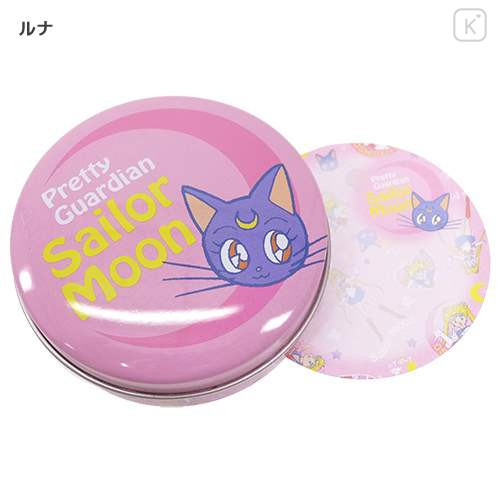 Sailor Moon Pretty Guardian Memo Pad Tin - Luna Cat - 1