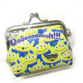 Japan Disney Keychain Coin Purse - Toy Story Little Green Men Alien - 1