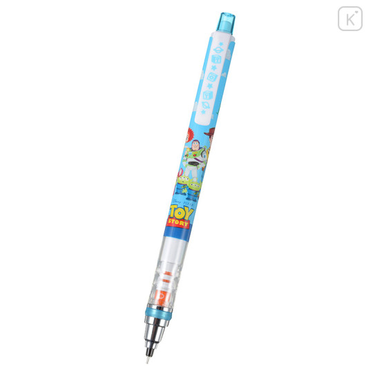 Japan Disney Store Uni Kuru Toga Auto Lead Rotation 0.5mm Mechanical Pencil - Toy Story Sky - 1