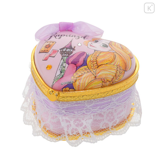 Japan Disney Store Notepad Memo Mirror Jewelry Box - Princess Heart Rapunzel - 3