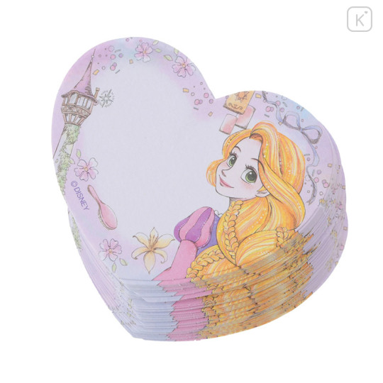 Japan Disney Store Notepad Memo Mirror Jewelry Box - Princess Heart Rapunzel - 5