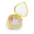 Japan Disney Store Notepad Memo Mirror Jewelry Box - Princess Heart Belle - 4