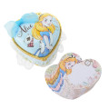 Japan Disney Store Notepad Memo Mirror Jewelry Box - Heart Alice in the Wonderland - 1
