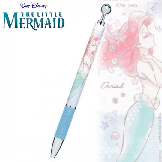 Japan Disney Mechanical Pencil - Princess Little Mermaid Ariel Blue - 1