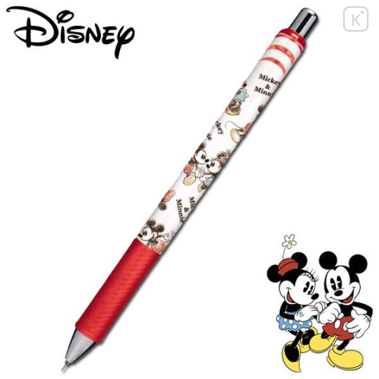 Japan Disney Mechanical Pencil - Mickey & Minnie - 1