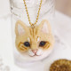 Japan Hamanaka Wool Needle Felting Kit - Orange Tabby Cat