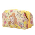 Japan Disney Pouch Makeup Bag Pencil Case - Beauty & the Beast Princess Belle (M) - 2