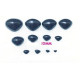 Black Safety Nose Screw Nose - 12mm