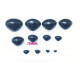 Black Safety Nose Screw Nose - 15mm