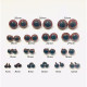 Brown Safety Eyes (Screw) - 8mm
