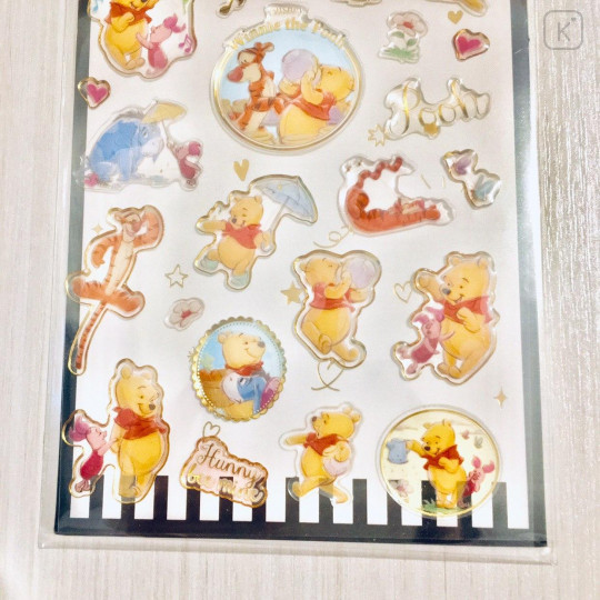 Japan Disney Epoxy Seal Sticker - Winnie the Pooh & Friends - 3