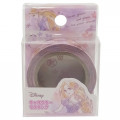 Japan Disney Washi Paper Masking Tape - Water Color Princess Rapunzel Shiny Dream - 1