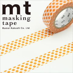 Japan MT Washi Masking Tape - Dot Mandarin