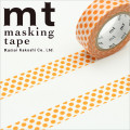 Japan MT Washi Masking Tape - Dot Mandarin - 1