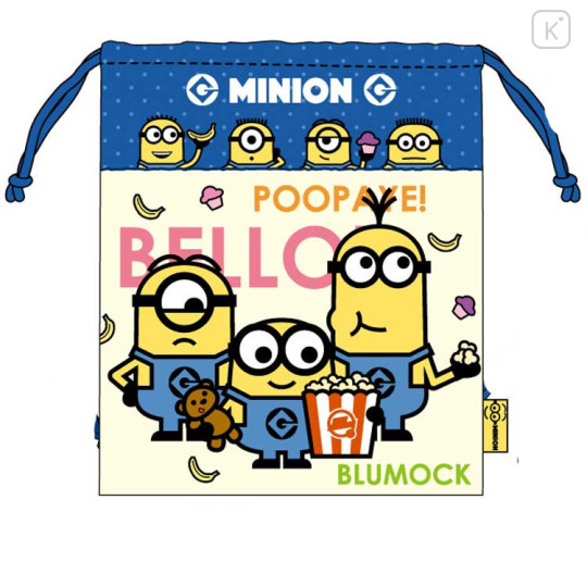 Japan Despicable Me Drawstring Bag - Minions Friends - 1