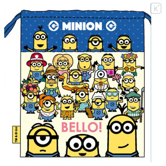 Japan Despicable Me Drawstring Bag - Minions Friends - 2