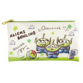 Japan Disney Pouch Makeup Bag Pencil Case - Toy Story Little Green Men Aliens Bowling - 1