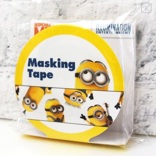 Japan Despicable Me Washi Paper Masking Tape - Minions Smile - 1