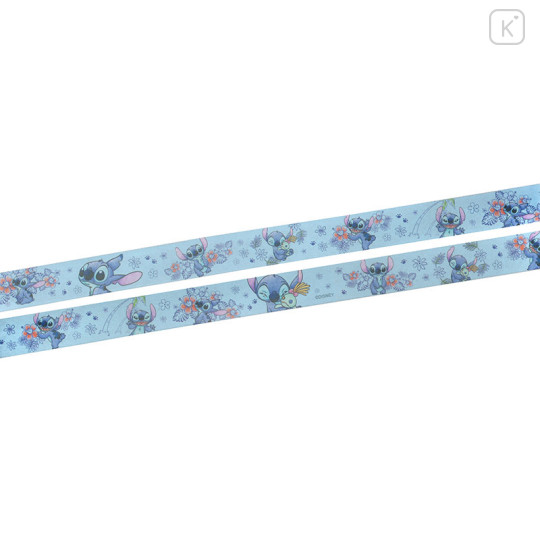 Japan Disney Store Washi Paper Masking Tape - Stitch & Hibiscus - 3