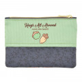 Japan Disney Store Zipper Pouch Coin Wallet & Pocket Tissue Holder - Chip & Dale Hug & Smile - 2