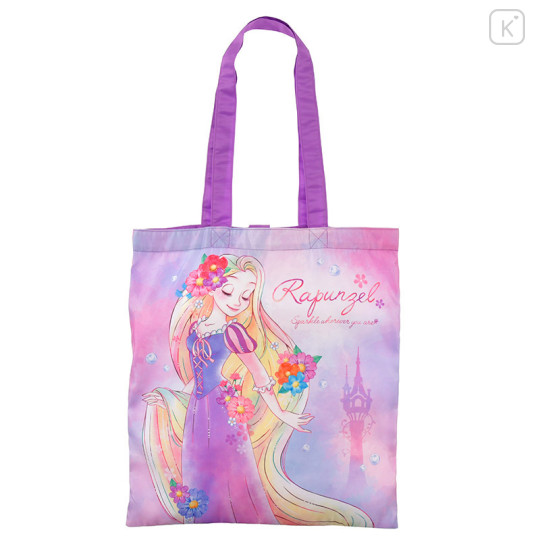 Japan Disney Store Eco Shopping Bag - Princess Rapunzel Pearl - 1