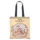 Japan Disney Eco Shopping Bag - Winnie the Pooh Friends Hug & Smile