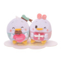 Japan Disney Store Ufufy Mini Plush (S) - Donald & Daisy Valentines 2018 - 1