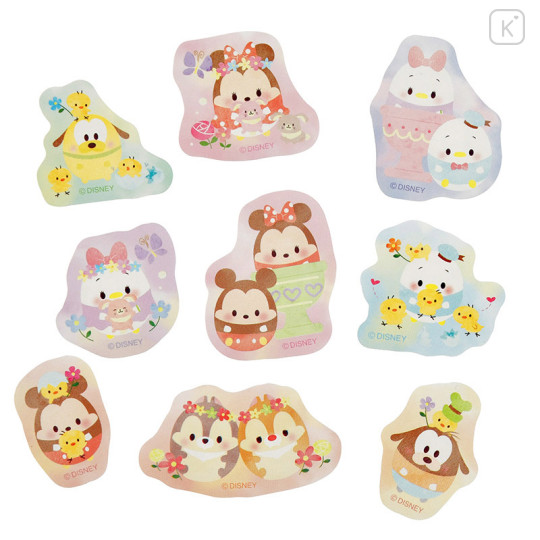 Japan Disney Store Sticker - Ufufy Snow Globe Mickey & Friends - 2