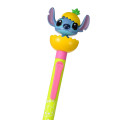 Japan Disney Store Ball Pen - Funny Stitch in Pineapple - 3