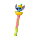 Japan Disney Store Ball Pen - Funny Stitch in Pineapple - 4