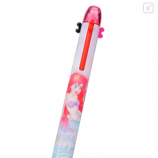 Japan Disney Store Hi-Tec-C Coleto 3 Color Set Ball Pen - Little Mermaid Ariel Girly - 3