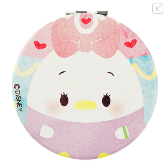 Japan Disney Store Ufufy Hand Mirror - Donald and Daisy Egg - 2