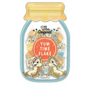 Japan Disney Masking Seal Flake Sticker - Chip & Dale Yummy Time - 1