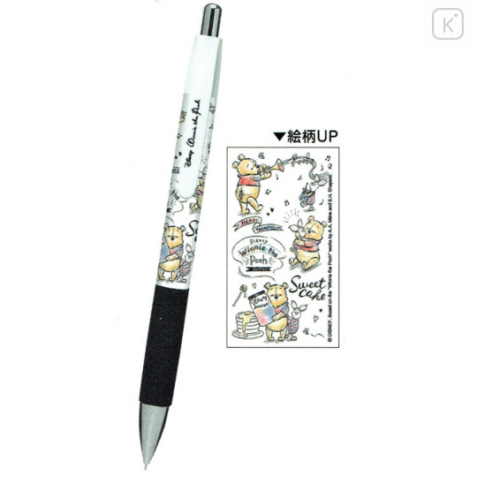 Japan Disney Mechanical Pencil - Winnie the Pooh Music - 1