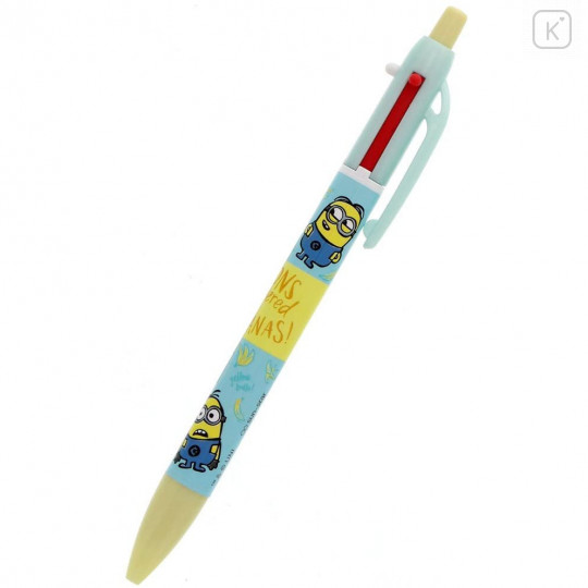 Japan Minions 2+1 Multi Color Ball Pen & Mechanical Pencil - Powered By Bananas - 3