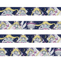 Japan Sailor Moon Washi Paper Masking Tape - Navy Rabbit - 2