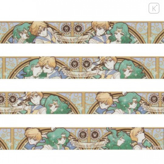 Japan Sailor Moon Washi Paper Masking Tape - Uranus & Neptune - 2
