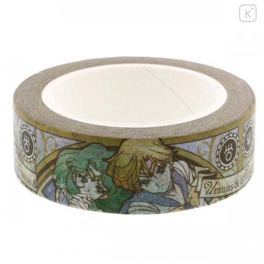Japan Sailor Moon Washi Paper Masking Tape - Uranus & Neptune - 3