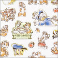 Japan Disney Epoxy Seal Sticker - Donald Duck vs Chip & Dale - 2