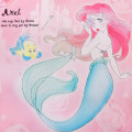 Japan Disney Store Eco Shopping Bag - Princess Ariel Pink Pearl - 3