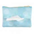 Japan Disney Store Zipper Pouch Coin Wallet & Pocket Tissue Holder - Jasmine Charming Blue - 3