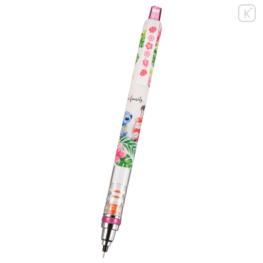 Japan Disney Store Uni Kuru Toga Auto Lead Rotation 0.5mm Mechanical Pencil - Stitch & Lilo - 1