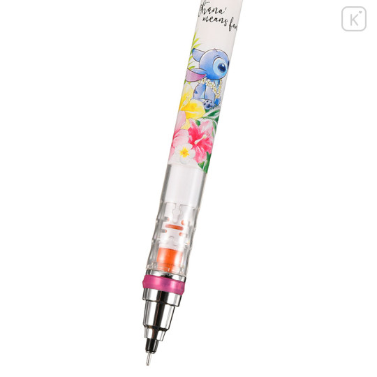 Japan Disney Store Uni Kuru Toga Auto Lead Rotation 0.5mm Mechanical Pencil - Stitch & Lilo - 3