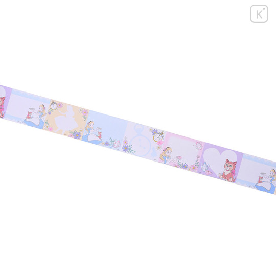 Japan Disney Store Washi Paper Masking Tape - Alice & Dyna Notes Lovely - 3