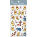 Japan Disney Sticker - Winnie the Pooh & Friends Comics Tracing Sticker - 1