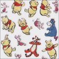 Japan Disney Sticker - Winnie the Pooh & Friends Comics Tracing Sticker - 2