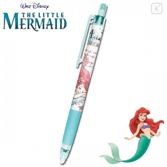 Japan Disney Mechanical Pencil - Sleeping Ariel Blue - 1