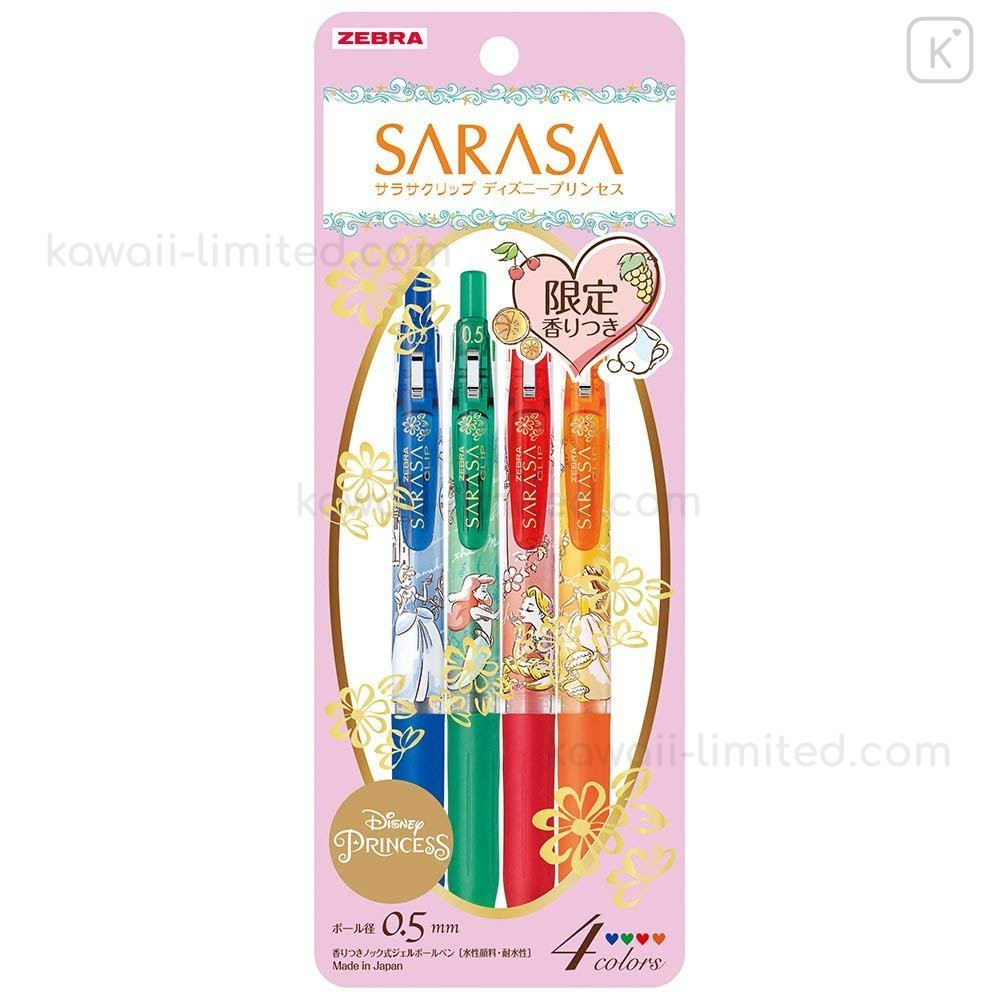 Disney Japan Sarasa Clip 0 5 Gel Pen Princess Gathering Set Kawaii Limited Disney Japan Sarasa Clip 0 5 Gel Pen Princess Gathering Set Kawaii Limited